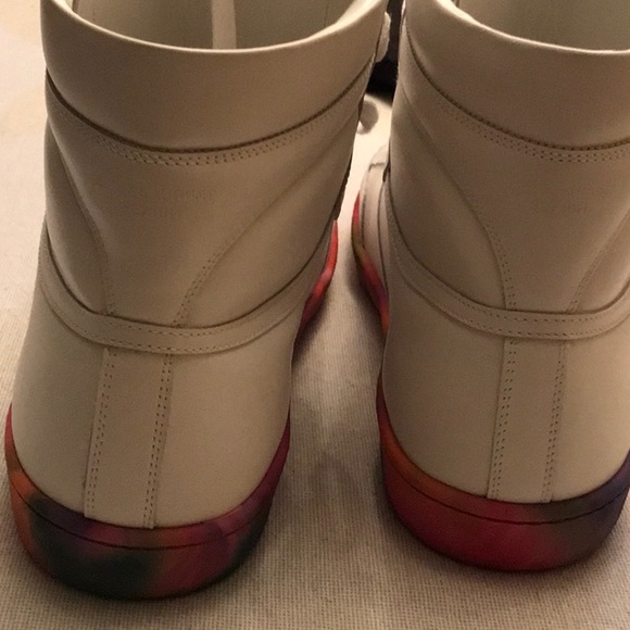❌SOLD❌Saint Laurent SL-10h high top sneakers size 10.5 - Picture 8 of 15